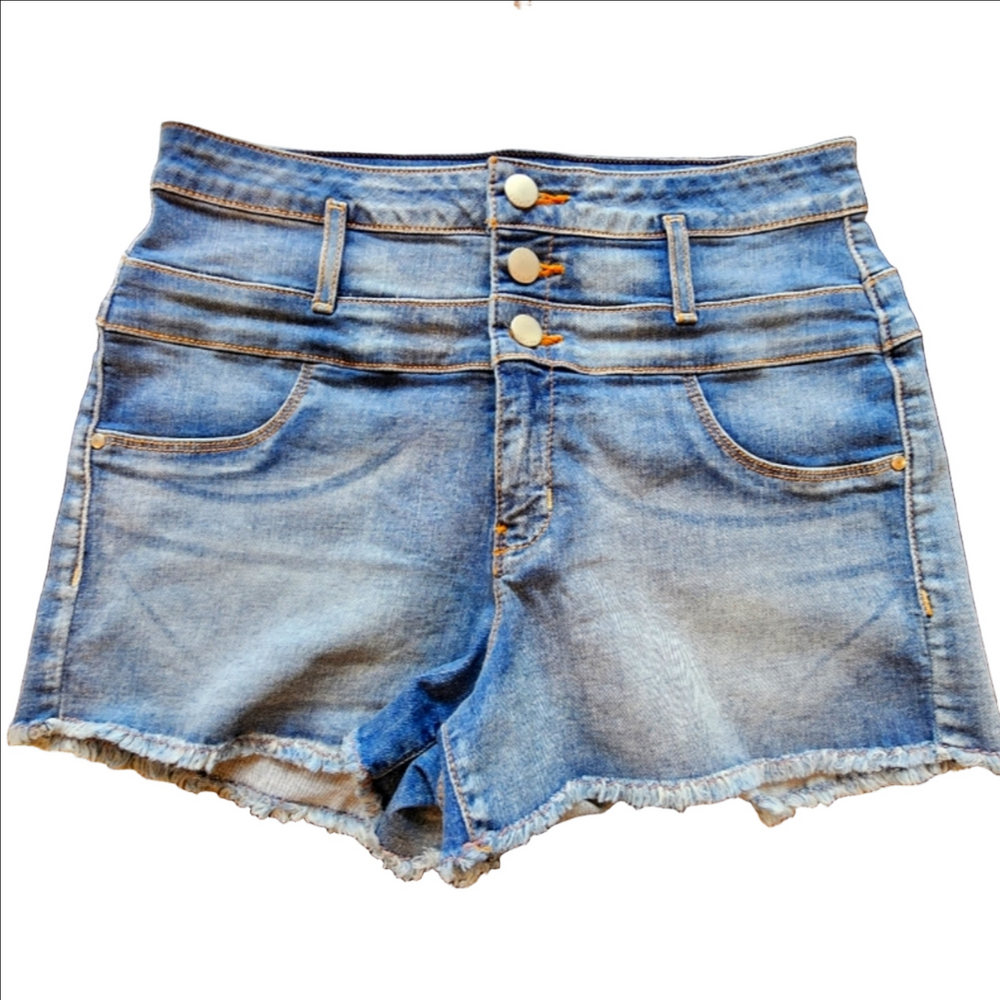 Refuge High Waist Denim Shorts